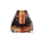 Copper Wire Obsidian Orgone Pyramid