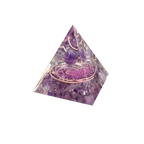 Amethyst Chakra Generator Orgone Pyramid