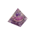 Amethyst Chakra Generator Orgone Pyramid