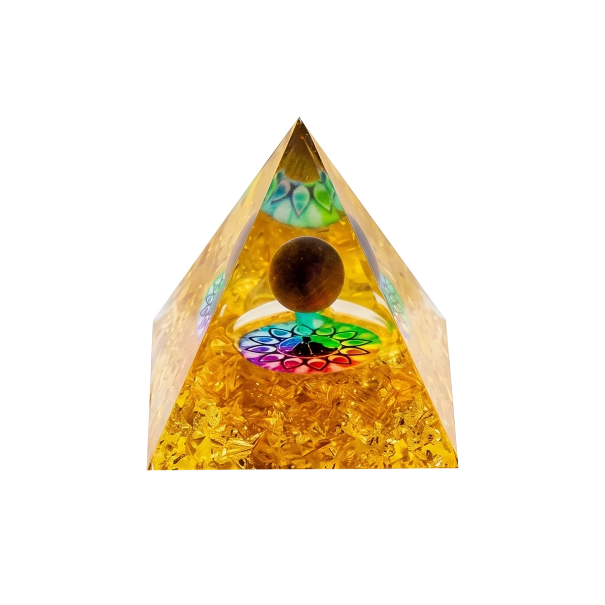 7-Piece Orgone Crystal Pyramid Set - Piece 5