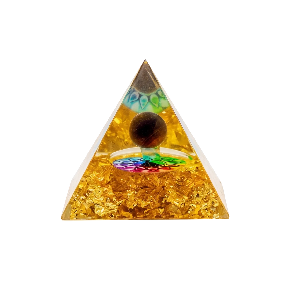 7-Piece Orgone Crystal Pyramid Set - Piece 5