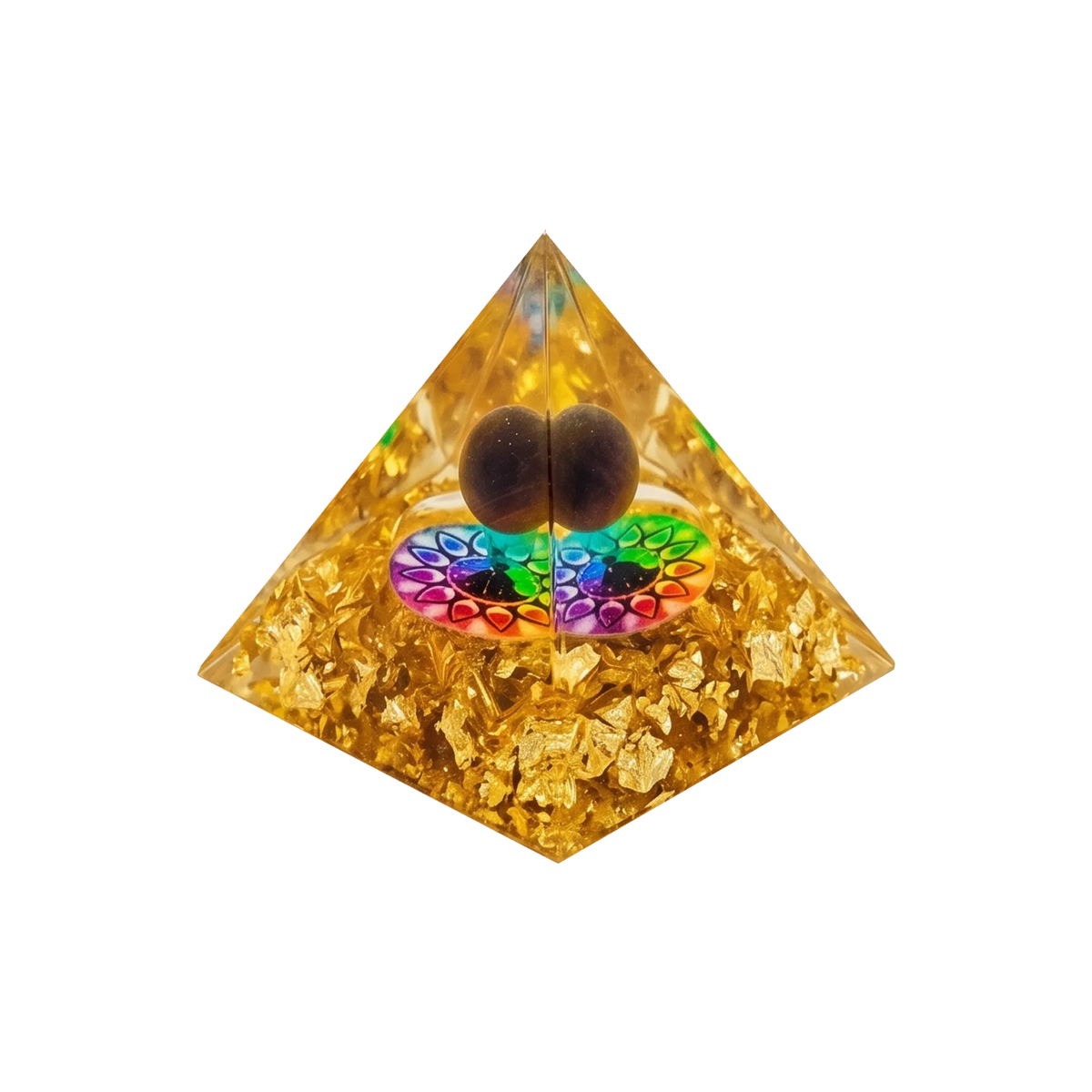 7-Piece Orgone Crystal Pyramid Set - Piece 5