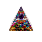 7-Piece Orgone Crystal Pyramid Set - Piece 7