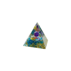 Amethyst Mandala Orgone Pyramid & 7 Chakra Set