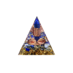 Lapis Lazuli Copper Coil Orgone Pyramid