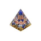 Lapis Lazuli Copper Coil Orgone Pyramid