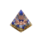 Lapis Lazuli Copper Coil Orgone Pyramid