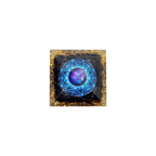 Galaxy Cosmic Dream Orgone Pyramid, from above