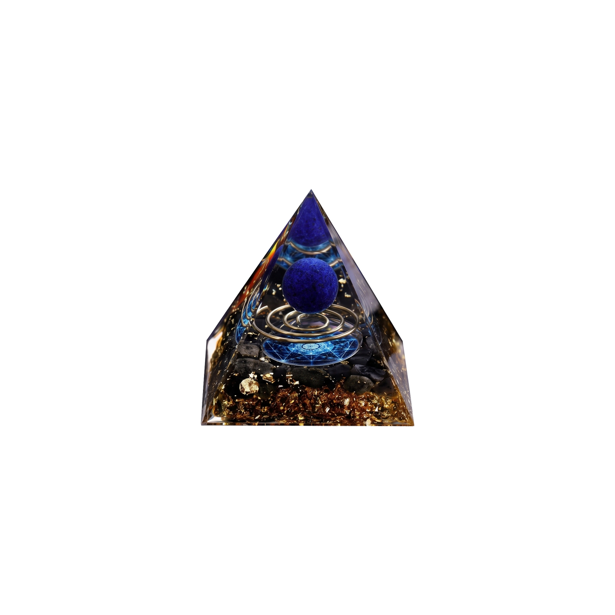 Lapis Lazuli Orgone Pyramid