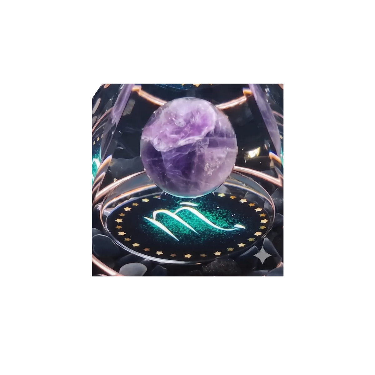 Scorpio Constellation Orgone Pyramid