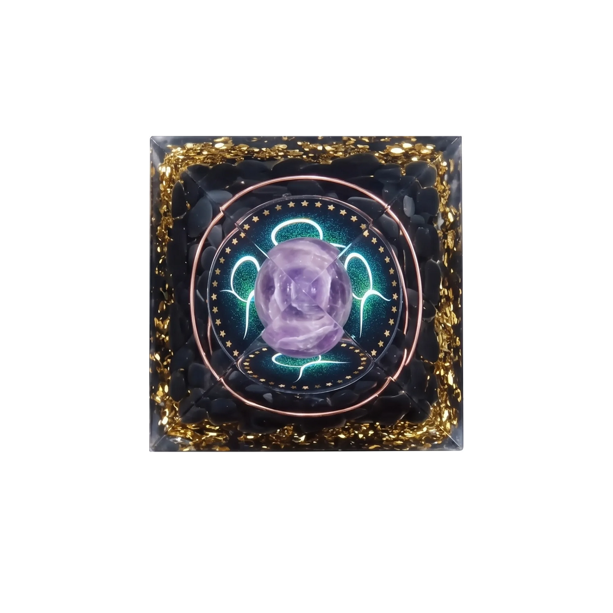 Taurus Constellation Orgone Pyramid