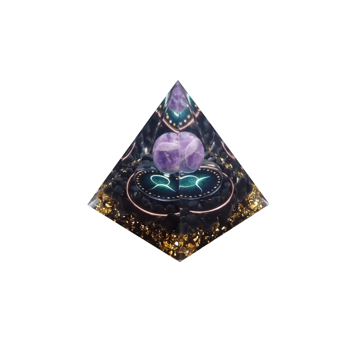 Taurus Constellation Orgone Pyramid