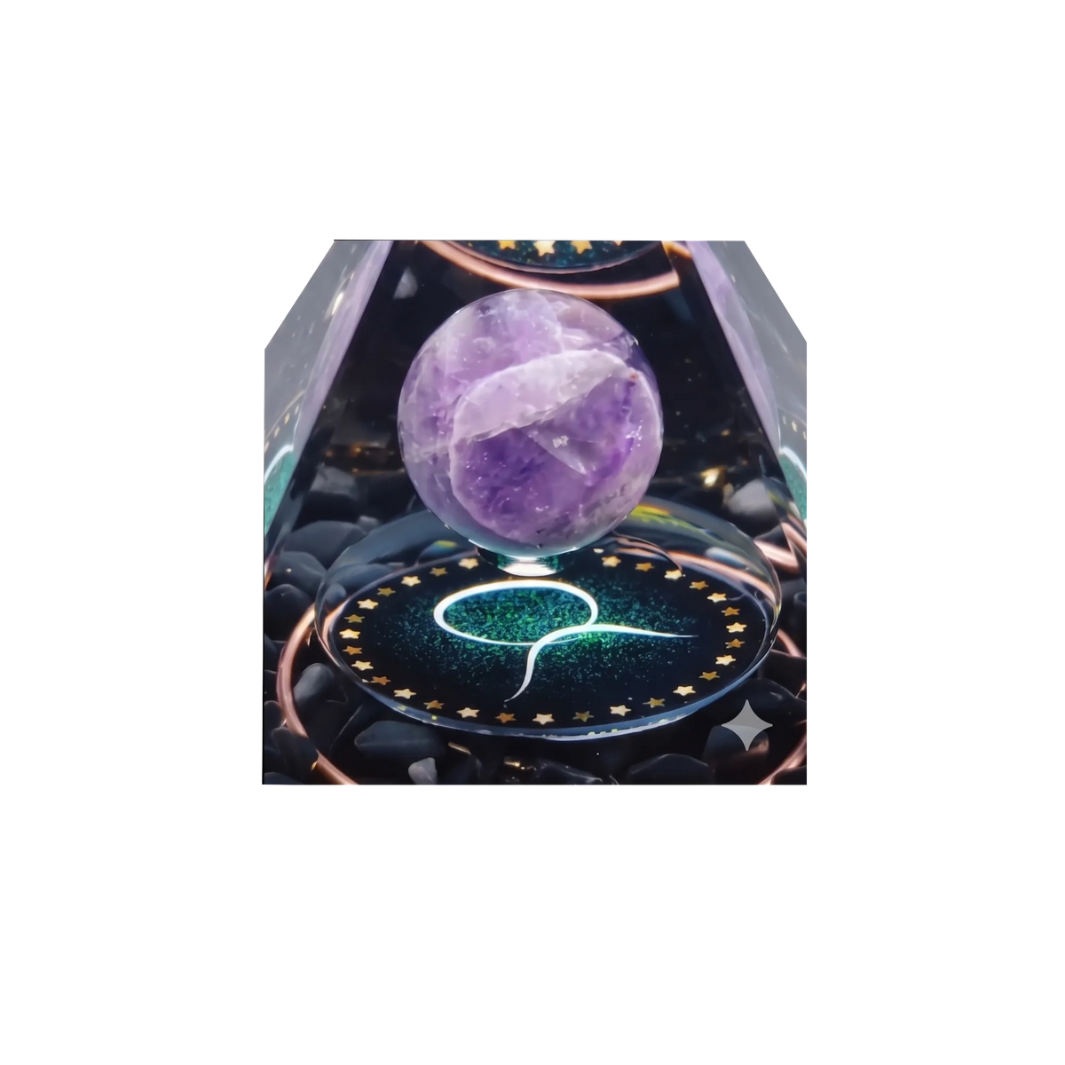 Taurus Constellation Orgone Pyramid