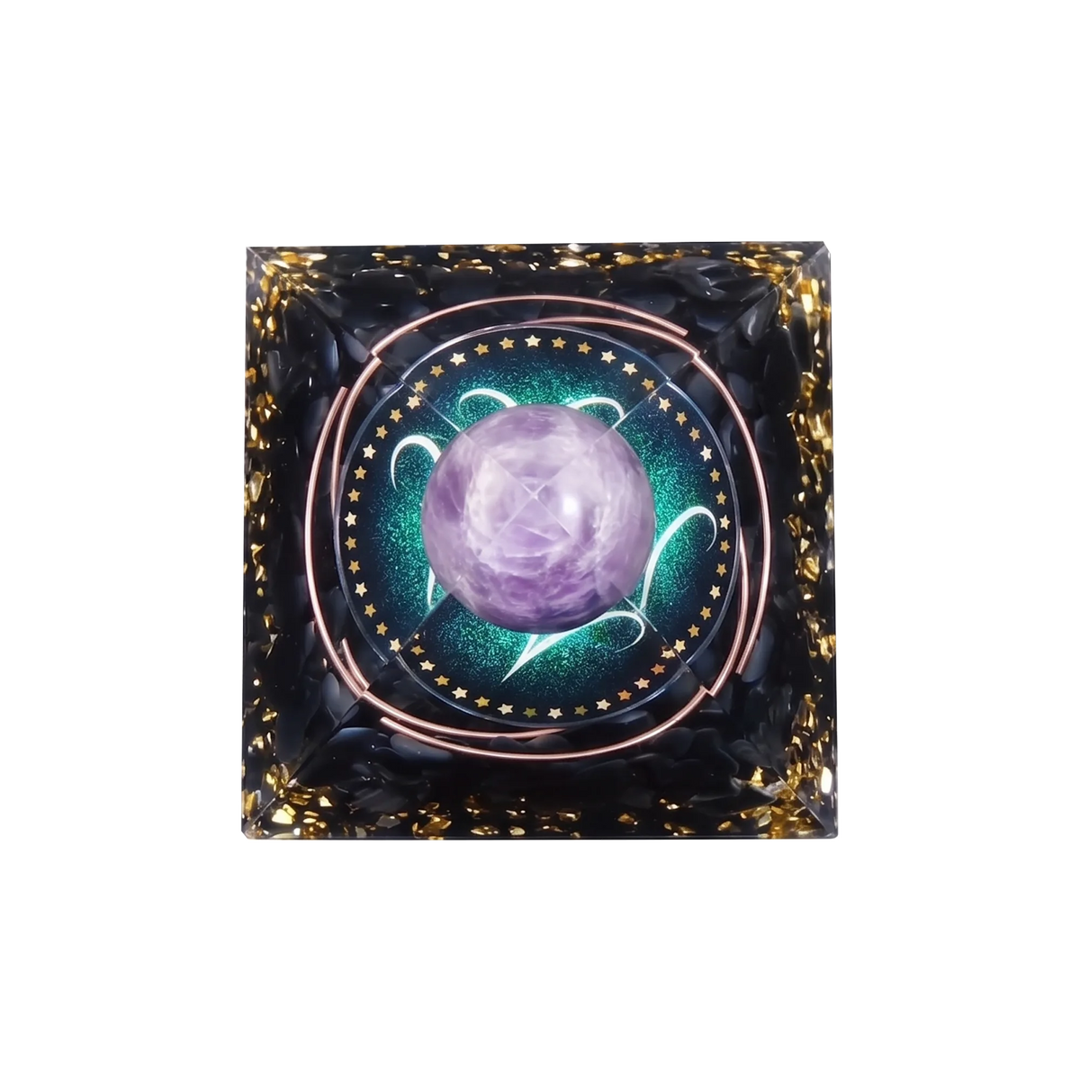 Aries Constellation Orgone Pyramid