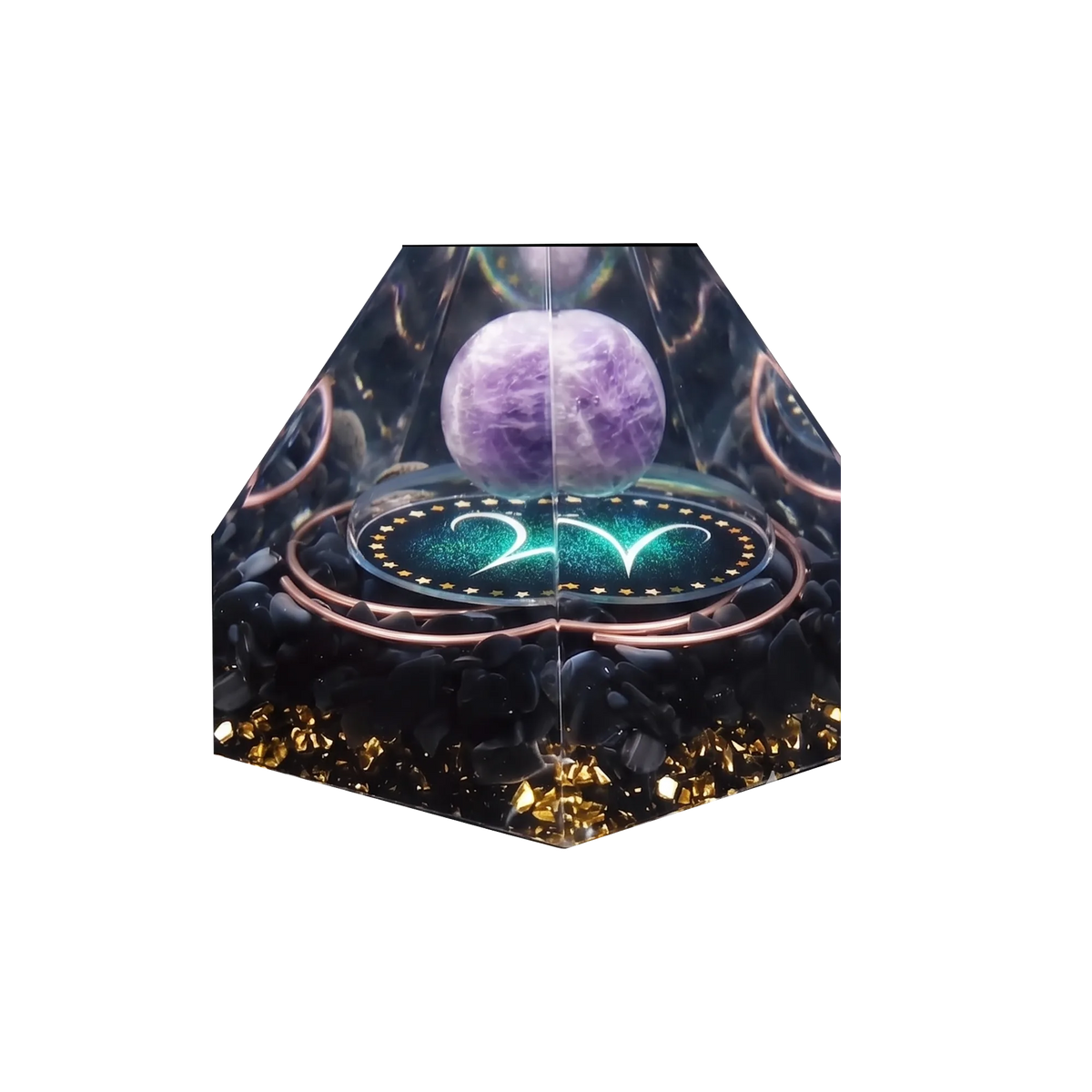 Aries Constellation Orgone Pyramid