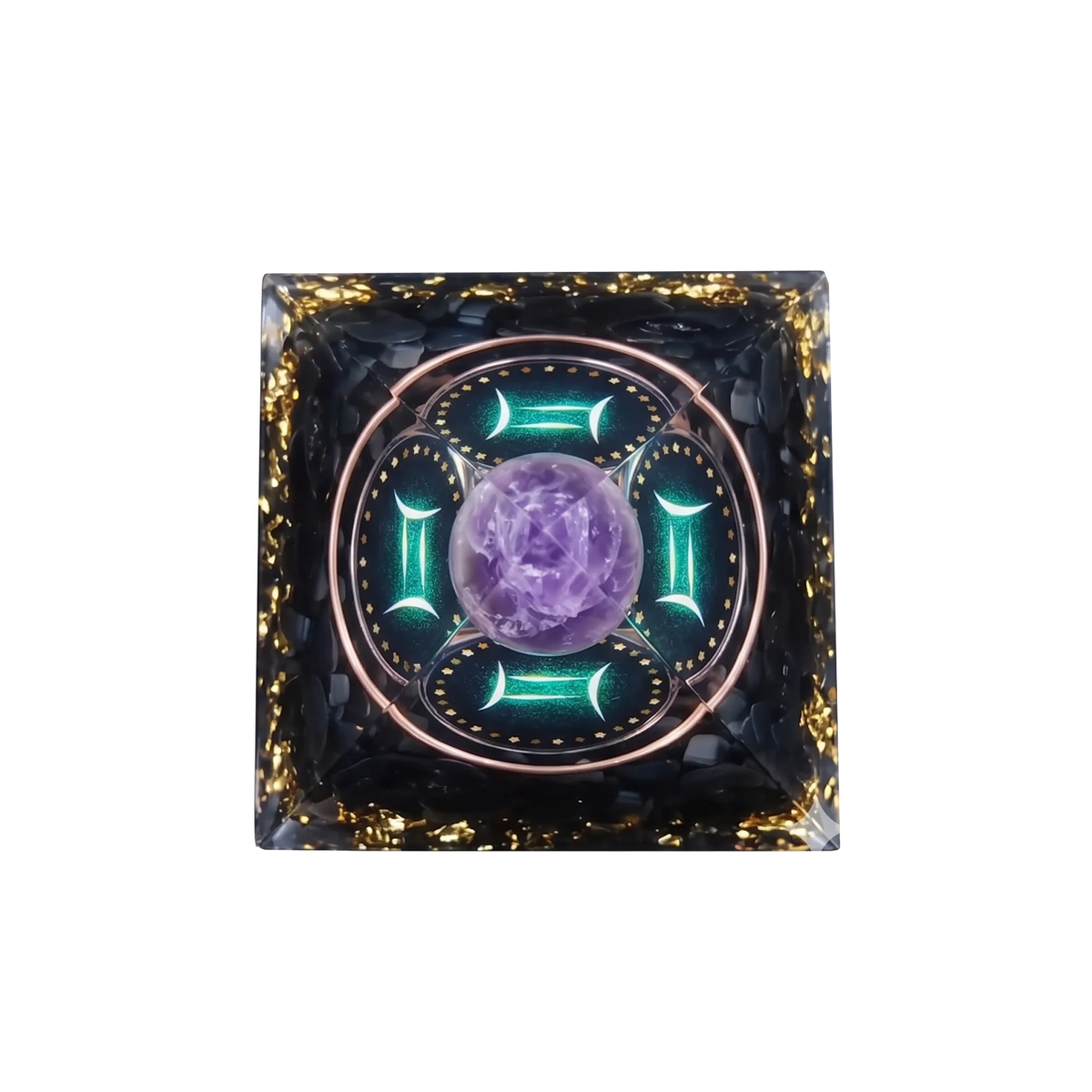 Gemini Constellation Orgone Pyramid