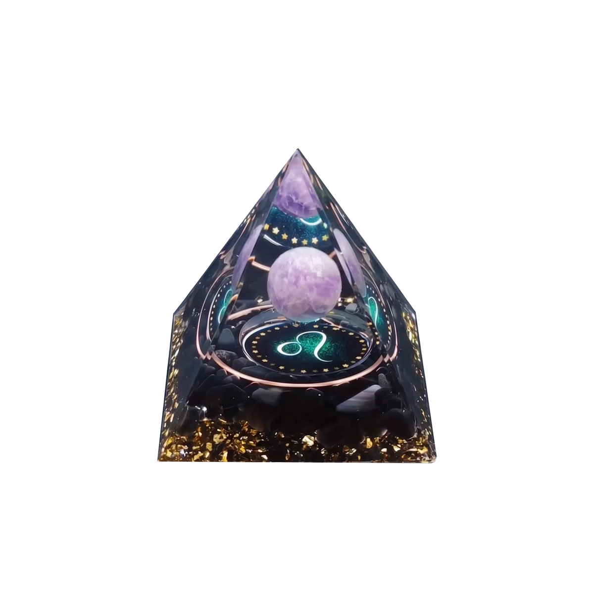 Leo Constellation Orgone Pyramid