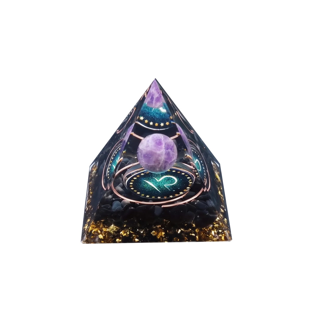 Capricorn Constellation Orgone Pyramid