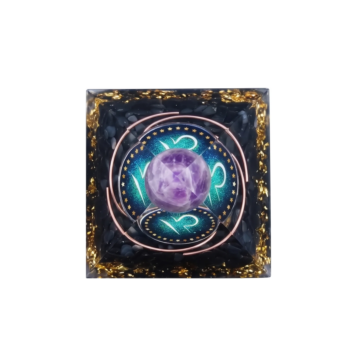 Capricorn Constellation Orgone Pyramid