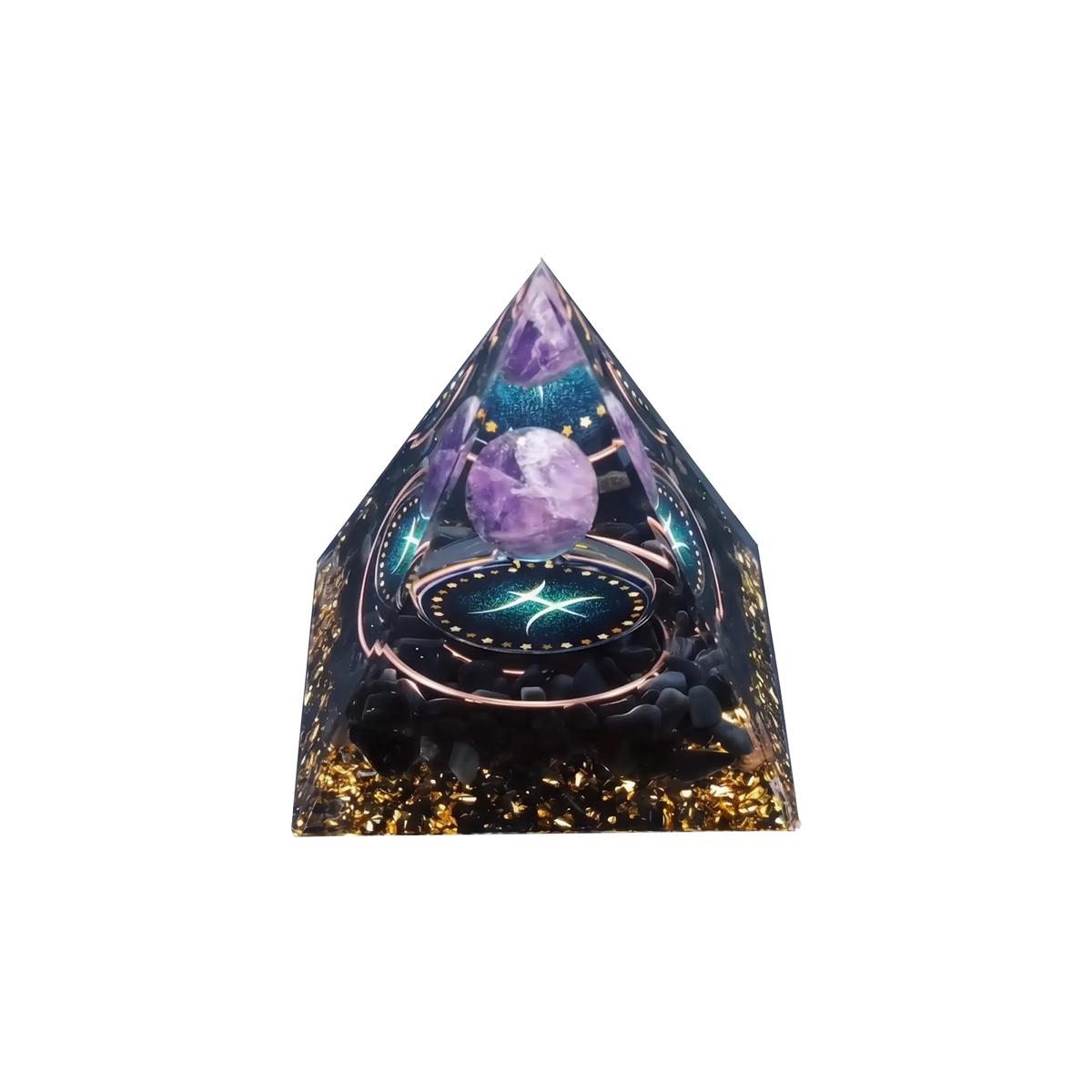 Pisces Constellation Orgone Pyramid