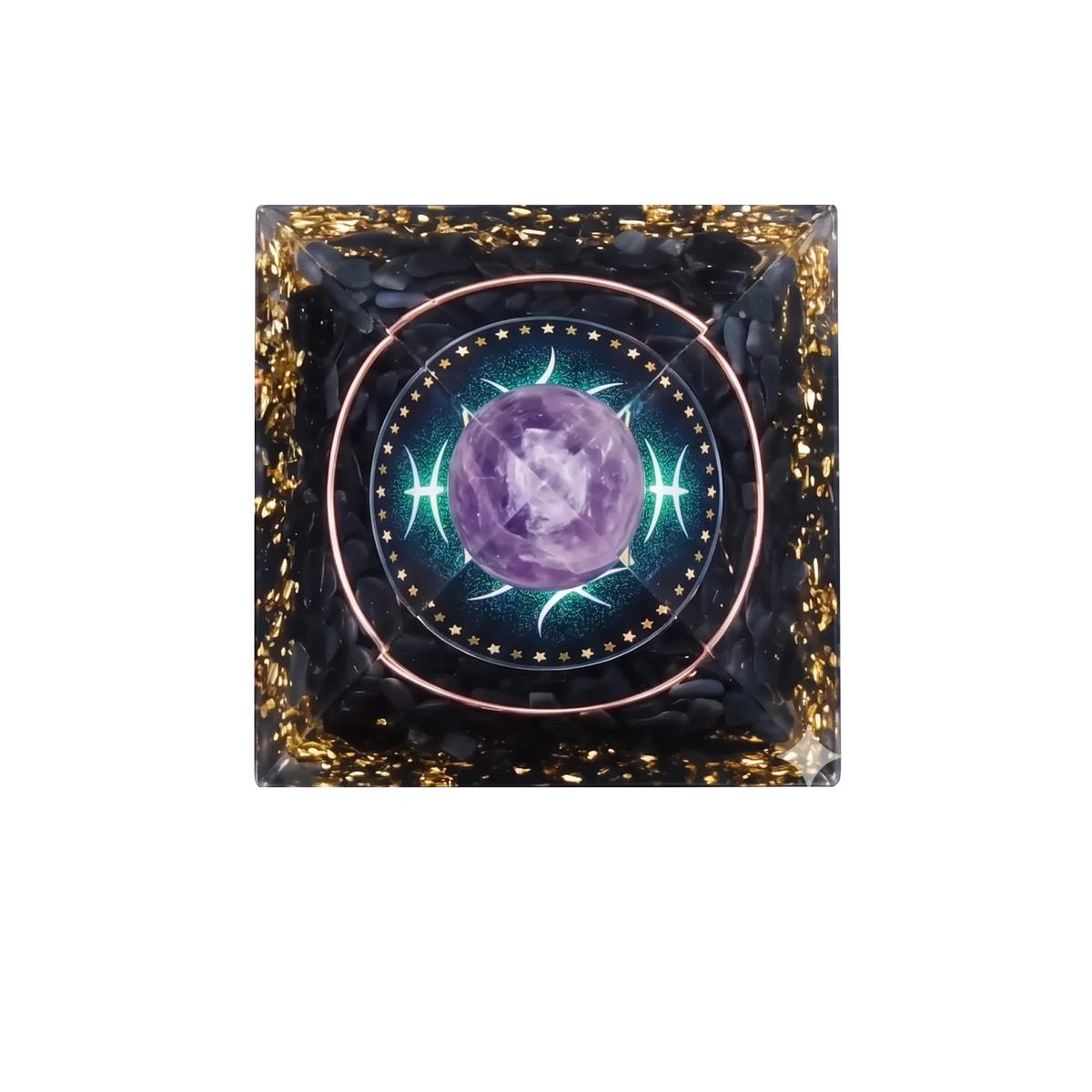Pisces Constellation Orgone Pyramid
