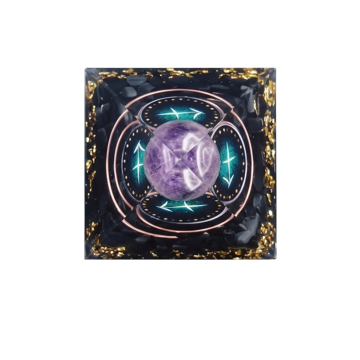 Sagittarius Constellation Orgone Pyramid