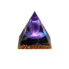 Orgonite Amethyst Sphere Pyramid