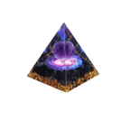 Orgonite Amethyst Sphere Pyramid