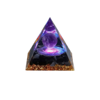 Orgonite Amethyst Sphere Pyramid