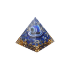 Lapis Lazuli Evil Eye Orgone Pyramid