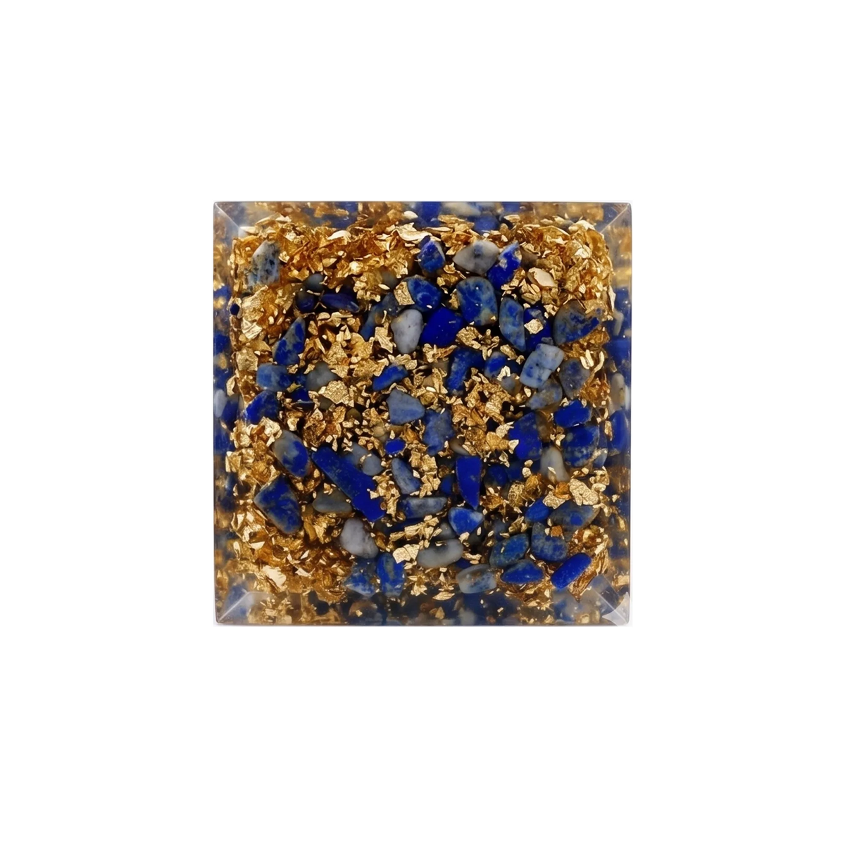 Lapis Lazuli Evil Eye Orgone Pyramid