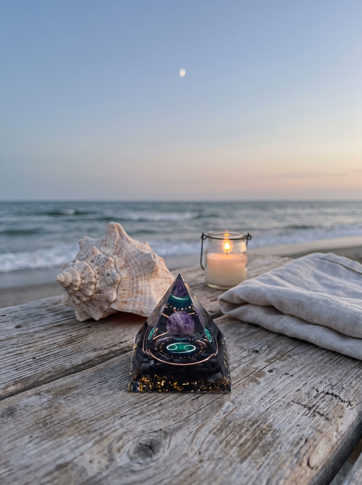 Gemini Constellation Orgone Pyramid