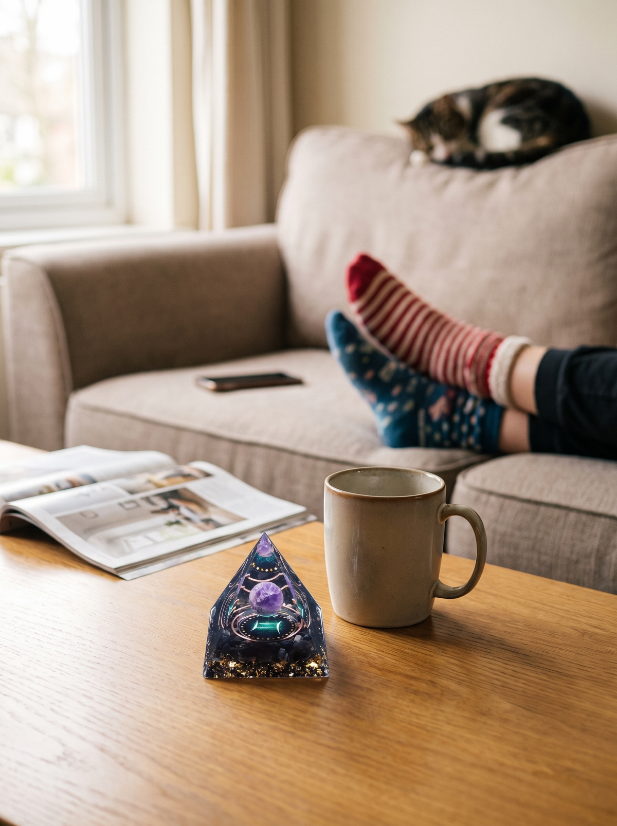 Leo Constellation Orgone Pyramid
