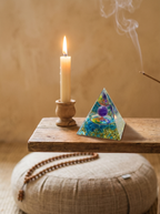 Amethyst Mandala Orgone Pyramid